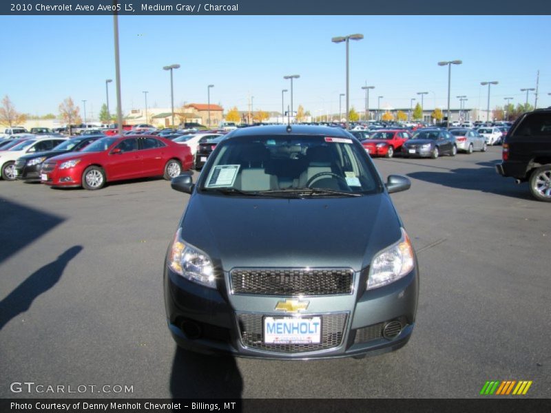 Medium Gray / Charcoal 2010 Chevrolet Aveo Aveo5 LS