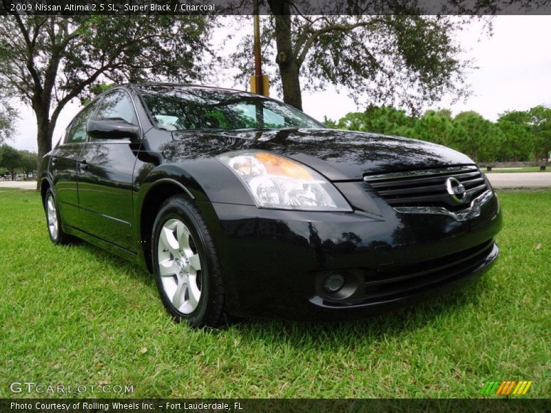 Super Black / Charcoal 2009 Nissan Altima 2.5 SL