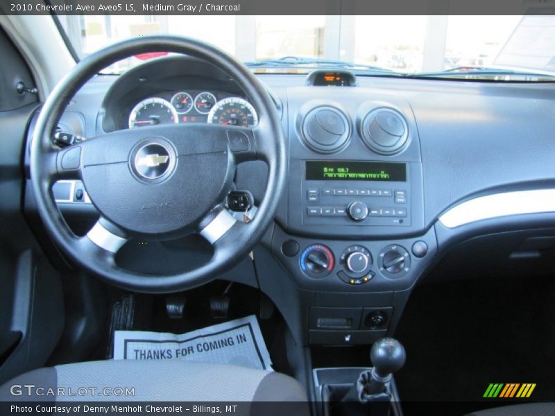 Medium Gray / Charcoal 2010 Chevrolet Aveo Aveo5 LS