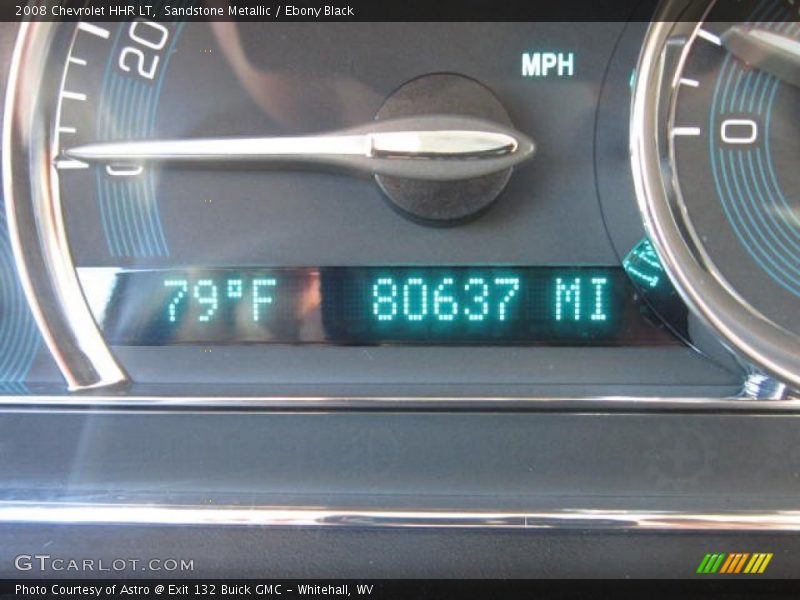 Sandstone Metallic / Ebony Black 2008 Chevrolet HHR LT