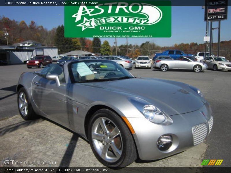 Cool Silver / Steel/Sand 2006 Pontiac Solstice Roadster