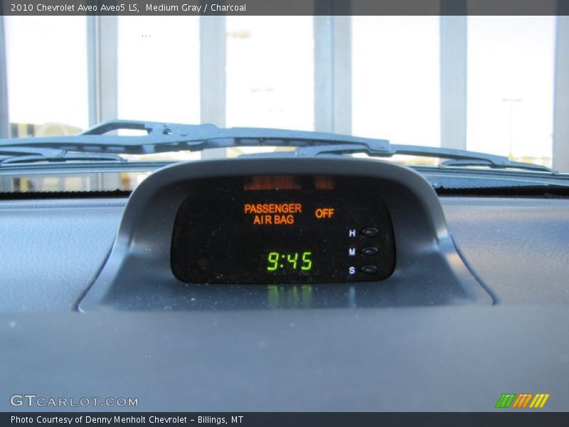Medium Gray / Charcoal 2010 Chevrolet Aveo Aveo5 LS