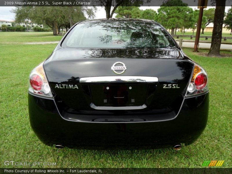 Super Black / Charcoal 2009 Nissan Altima 2.5 SL