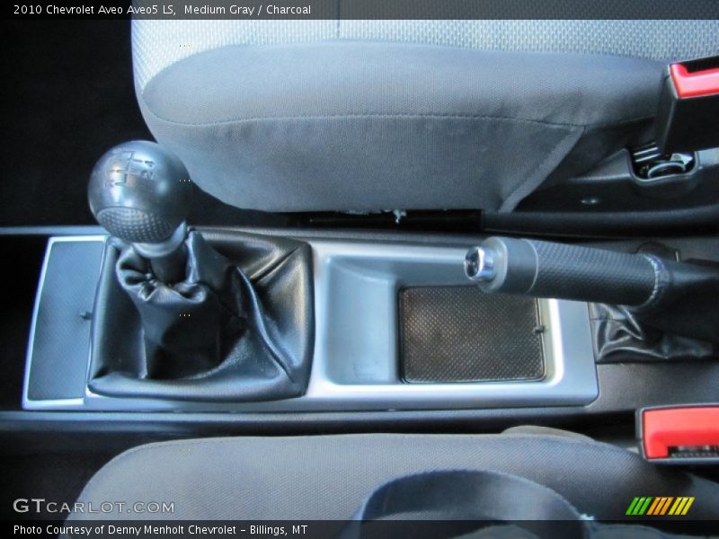 Medium Gray / Charcoal 2010 Chevrolet Aveo Aveo5 LS