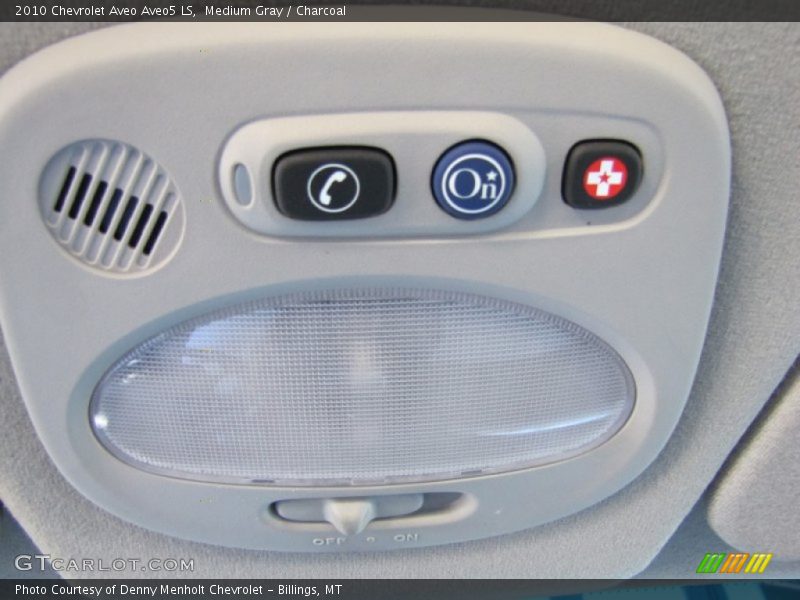 Medium Gray / Charcoal 2010 Chevrolet Aveo Aveo5 LS