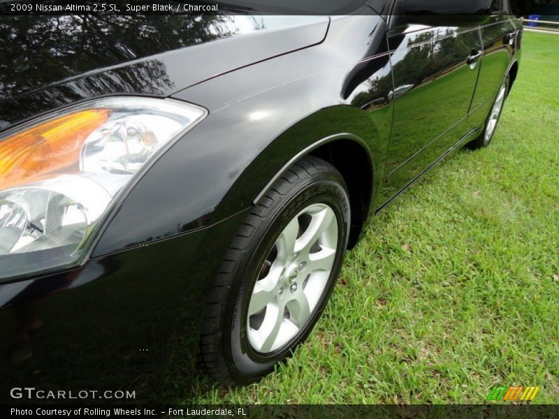 Super Black / Charcoal 2009 Nissan Altima 2.5 SL
