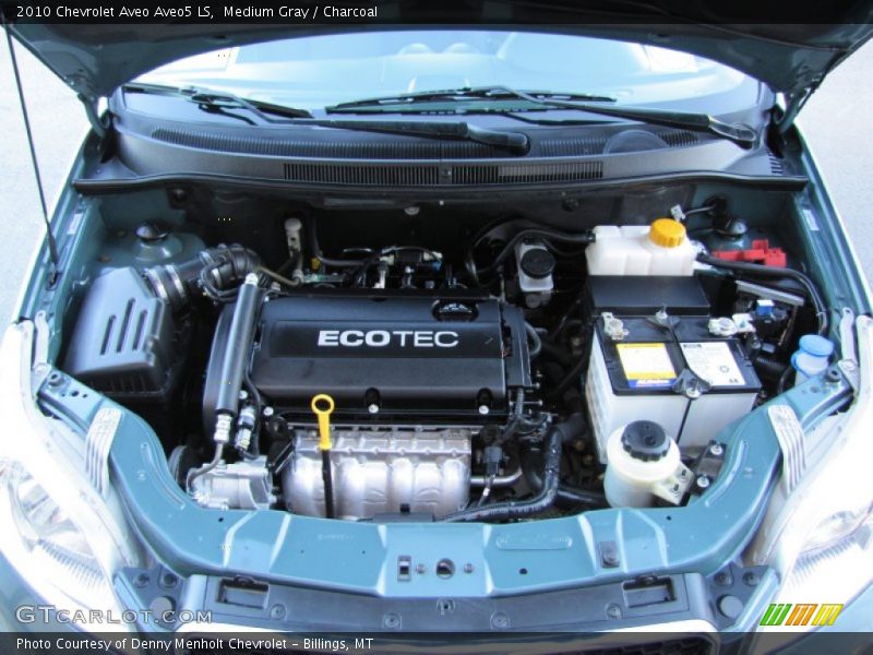 Medium Gray / Charcoal 2010 Chevrolet Aveo Aveo5 LS