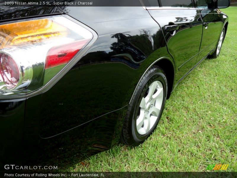 Super Black / Charcoal 2009 Nissan Altima 2.5 SL