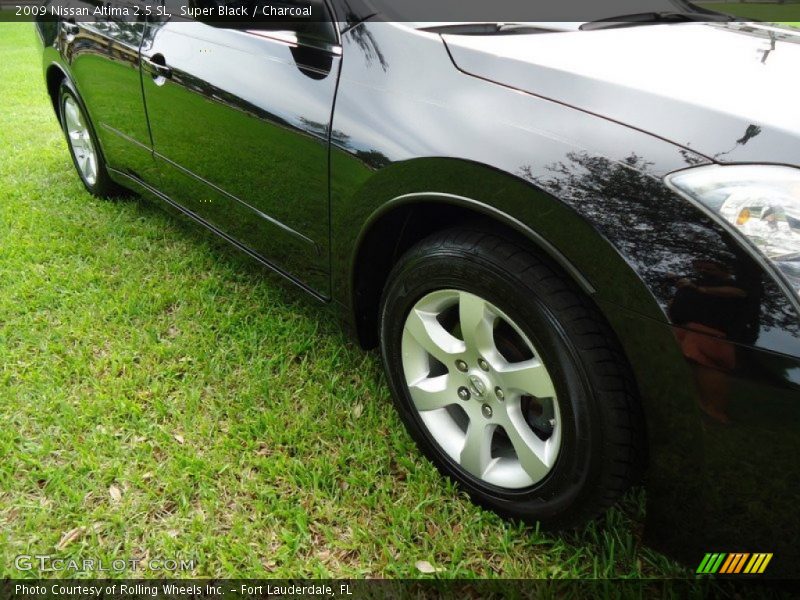 Super Black / Charcoal 2009 Nissan Altima 2.5 SL