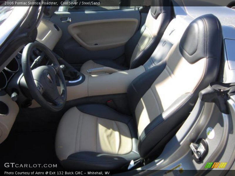 Cool Silver / Steel/Sand 2006 Pontiac Solstice Roadster