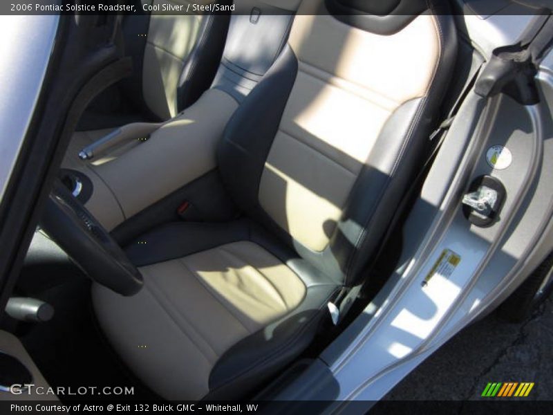 Cool Silver / Steel/Sand 2006 Pontiac Solstice Roadster
