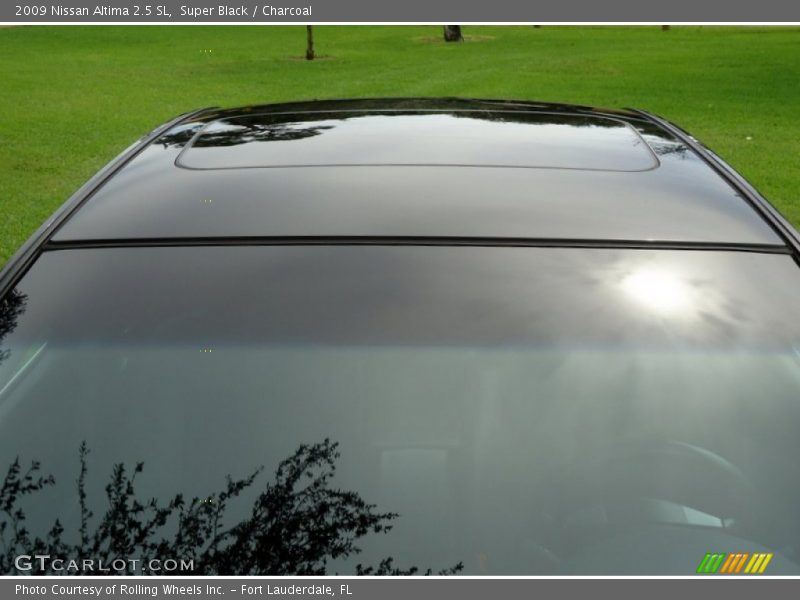 Super Black / Charcoal 2009 Nissan Altima 2.5 SL