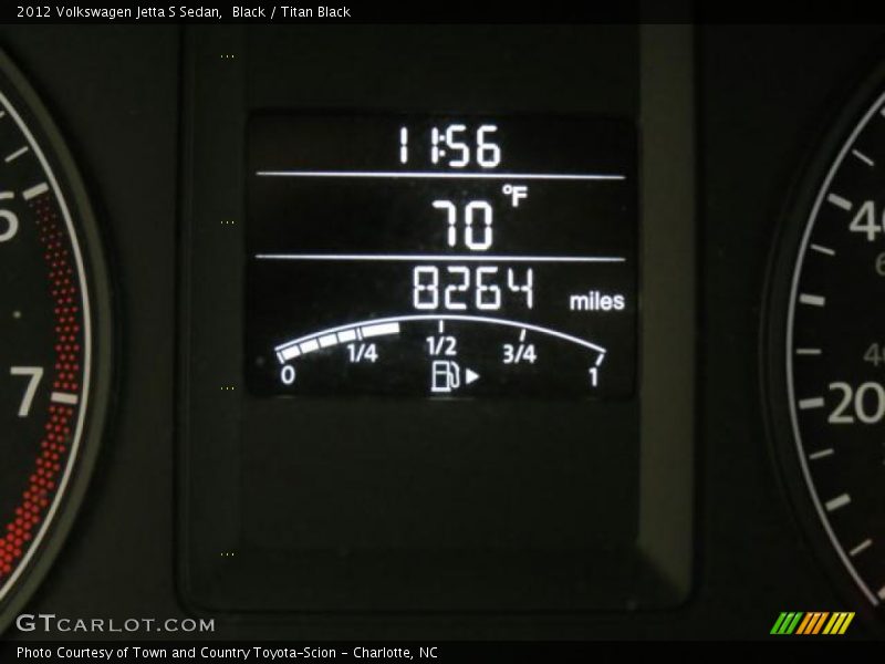 Black / Titan Black 2012 Volkswagen Jetta S Sedan