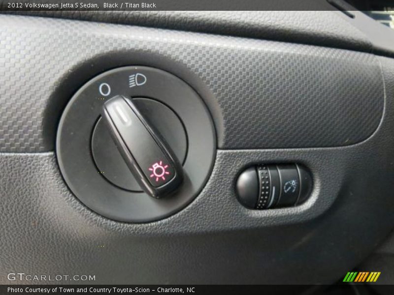 Black / Titan Black 2012 Volkswagen Jetta S Sedan