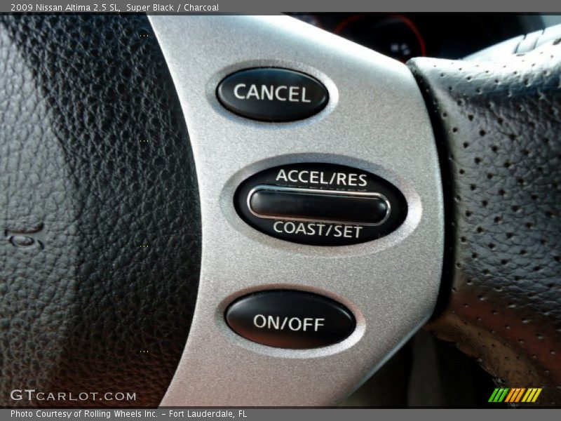 Controls of 2009 Altima 2.5 SL