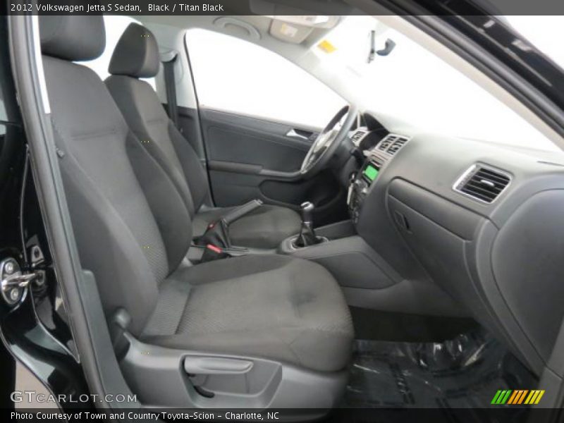 Black / Titan Black 2012 Volkswagen Jetta S Sedan