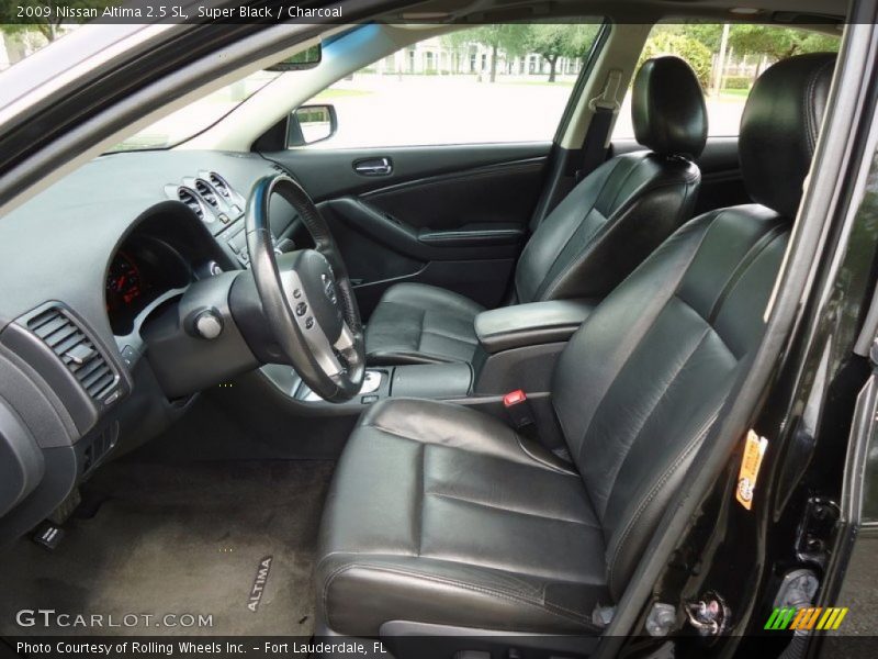  2009 Altima 2.5 SL Charcoal Interior