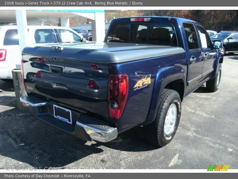 Bering Blue Metallic / Ebony 2008 Isuzu i-Series Truck i-370 LS Crew Cab 4x4