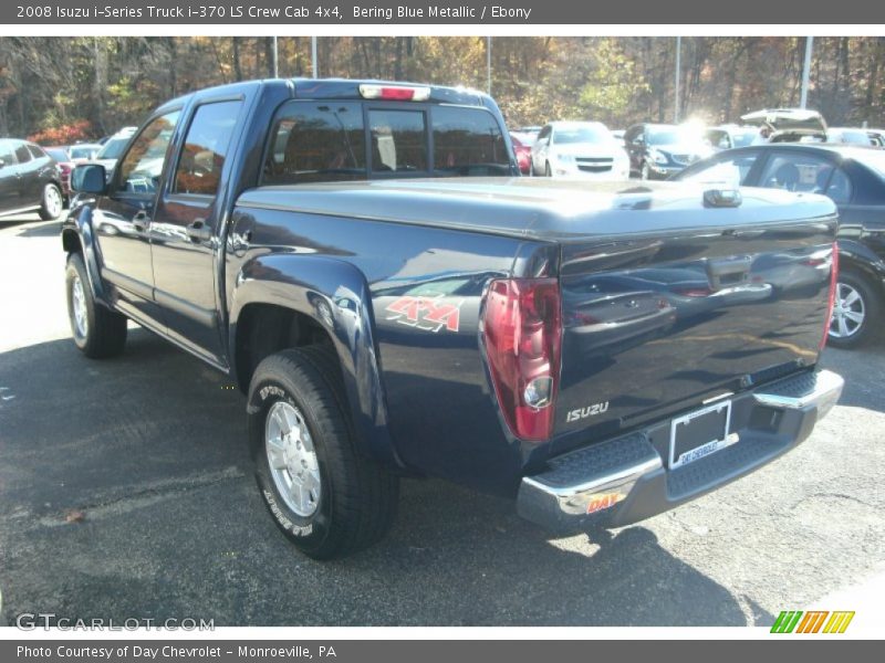 Bering Blue Metallic / Ebony 2008 Isuzu i-Series Truck i-370 LS Crew Cab 4x4