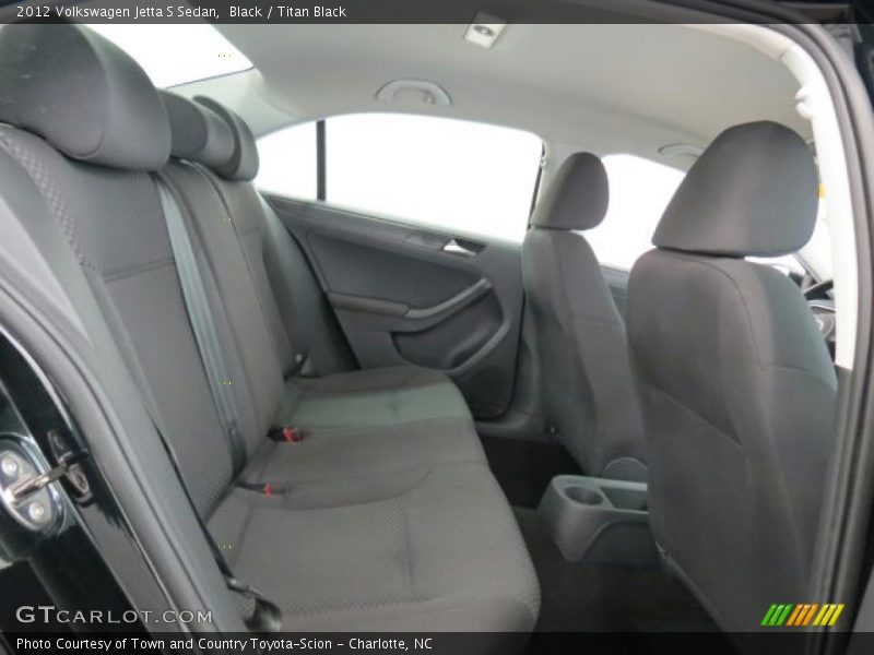 Black / Titan Black 2012 Volkswagen Jetta S Sedan