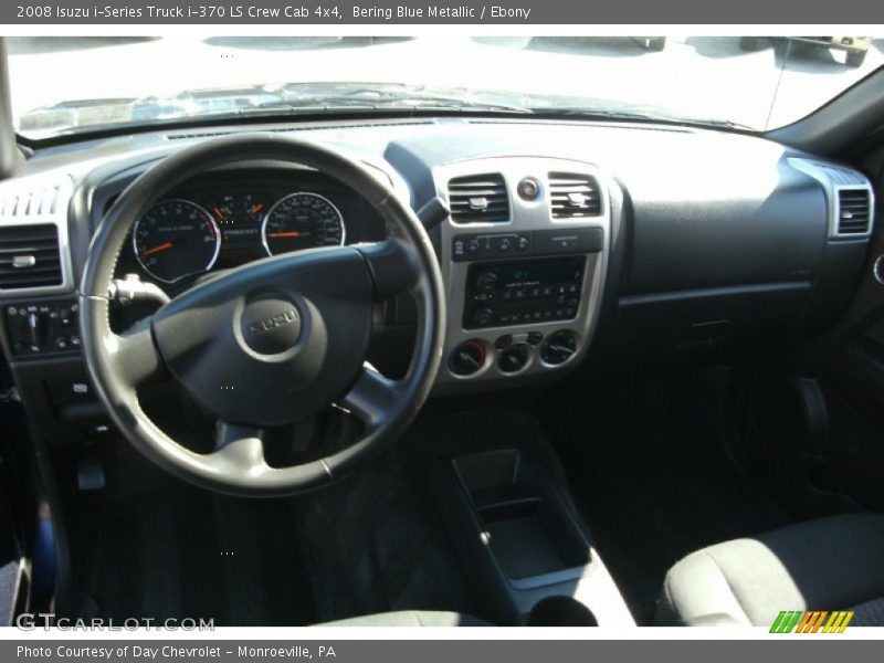 Bering Blue Metallic / Ebony 2008 Isuzu i-Series Truck i-370 LS Crew Cab 4x4
