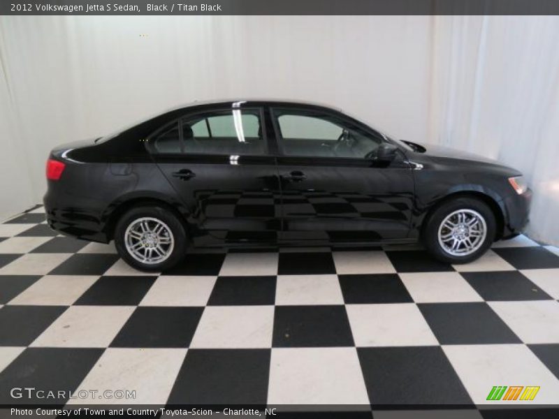 Black / Titan Black 2012 Volkswagen Jetta S Sedan