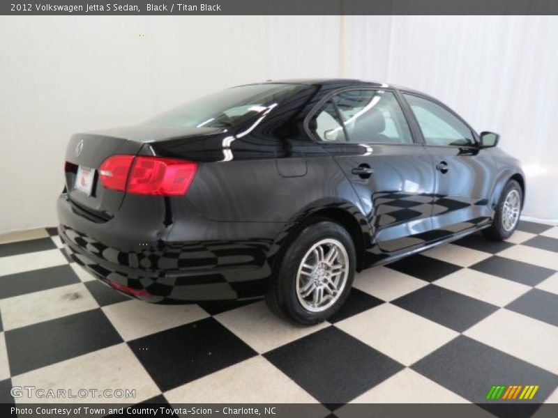 Black / Titan Black 2012 Volkswagen Jetta S Sedan