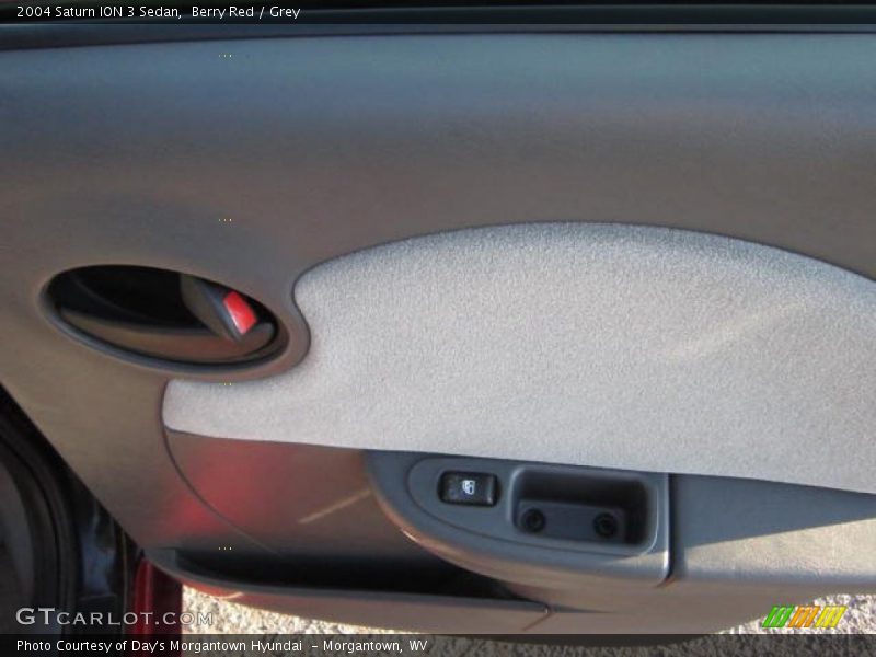 Berry Red / Grey 2004 Saturn ION 3 Sedan