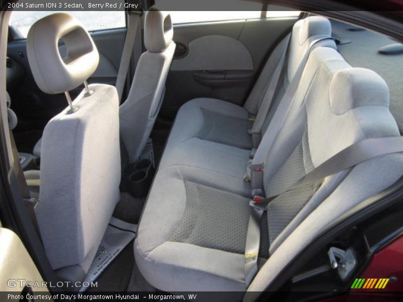 Berry Red / Grey 2004 Saturn ION 3 Sedan