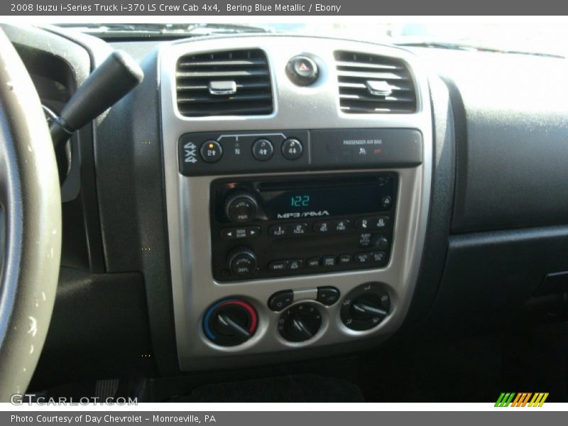 Bering Blue Metallic / Ebony 2008 Isuzu i-Series Truck i-370 LS Crew Cab 4x4