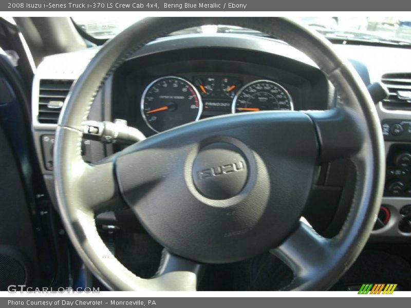 Bering Blue Metallic / Ebony 2008 Isuzu i-Series Truck i-370 LS Crew Cab 4x4