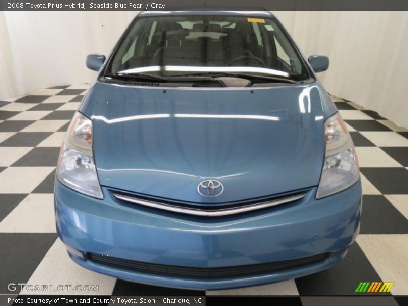 Seaside Blue Pearl / Gray 2008 Toyota Prius Hybrid