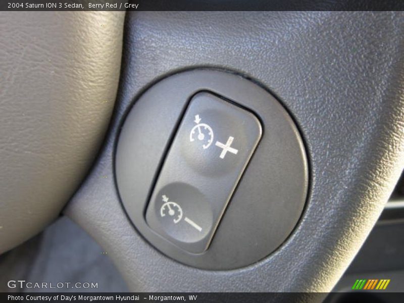 Berry Red / Grey 2004 Saturn ION 3 Sedan