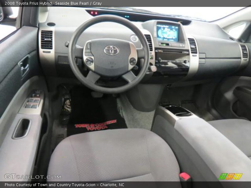 Gray Interior - 2008 Prius Hybrid 