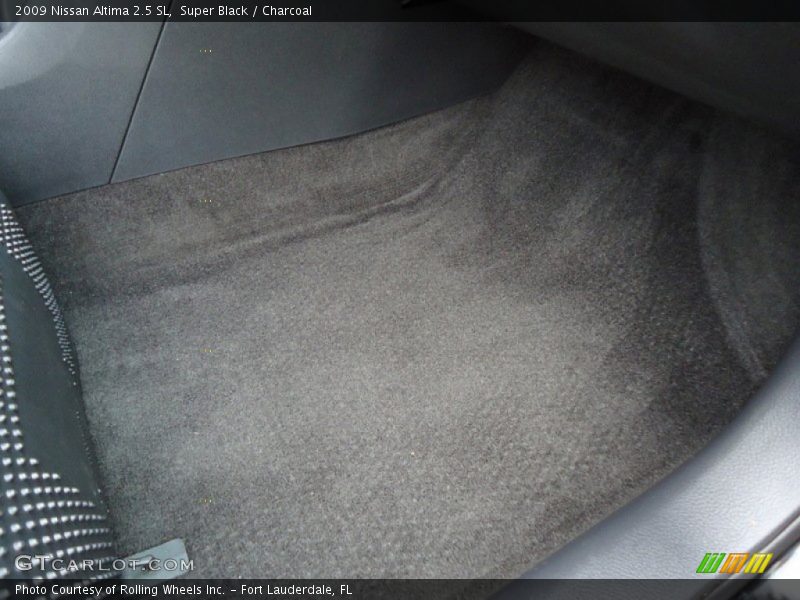 Super Black / Charcoal 2009 Nissan Altima 2.5 SL