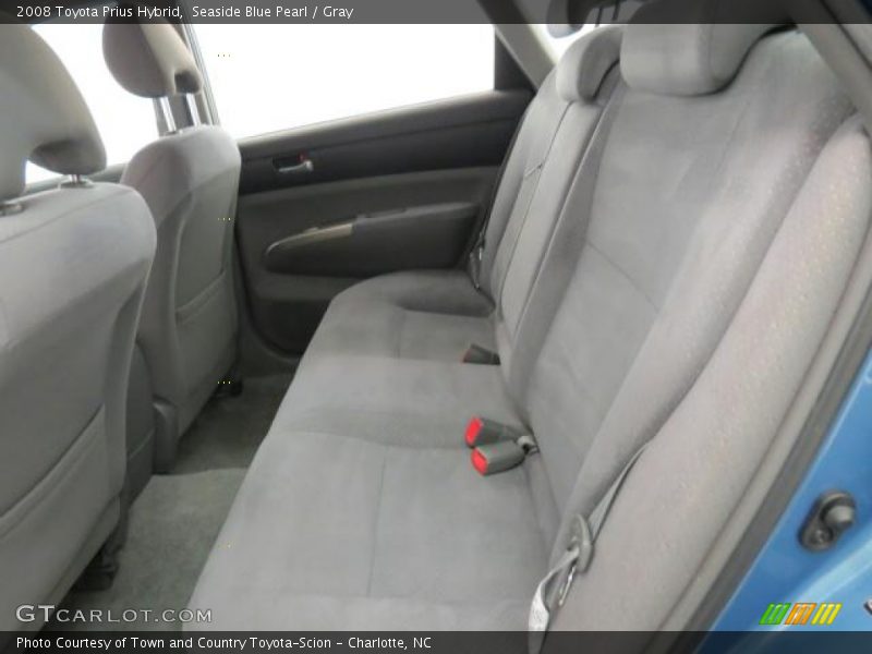 Seaside Blue Pearl / Gray 2008 Toyota Prius Hybrid