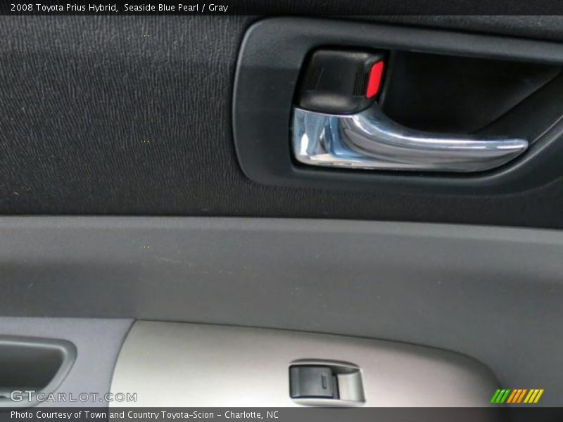 Seaside Blue Pearl / Gray 2008 Toyota Prius Hybrid