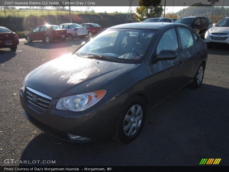 Carbon Gray / Gray 2007 Hyundai Elantra GLS Sedan