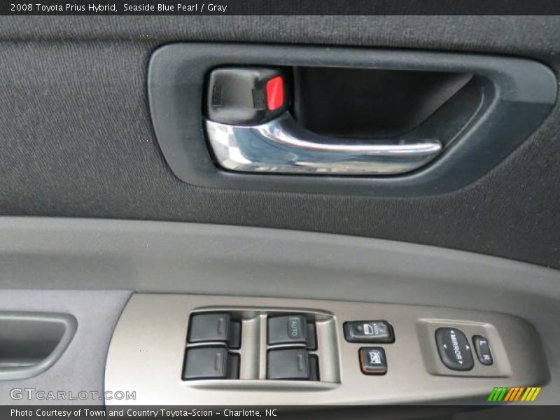 Seaside Blue Pearl / Gray 2008 Toyota Prius Hybrid