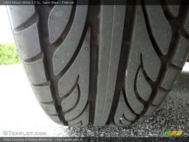 Super Black / Charcoal 2009 Nissan Altima 2.5 SL