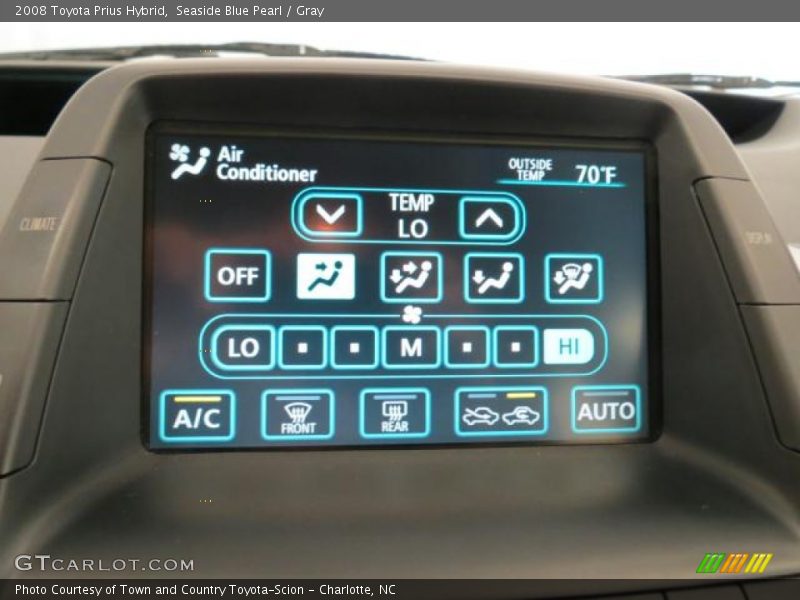 Seaside Blue Pearl / Gray 2008 Toyota Prius Hybrid