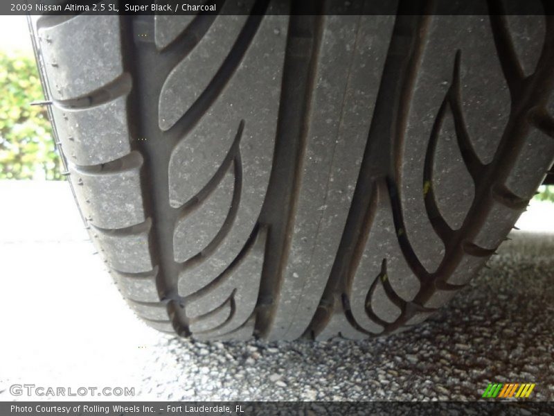 Super Black / Charcoal 2009 Nissan Altima 2.5 SL