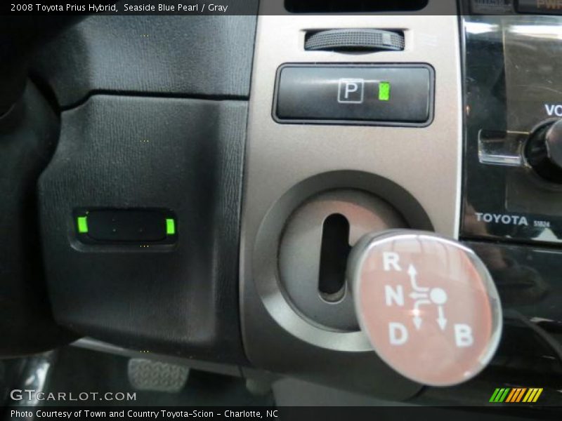 Seaside Blue Pearl / Gray 2008 Toyota Prius Hybrid