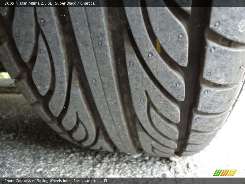 Super Black / Charcoal 2009 Nissan Altima 2.5 SL