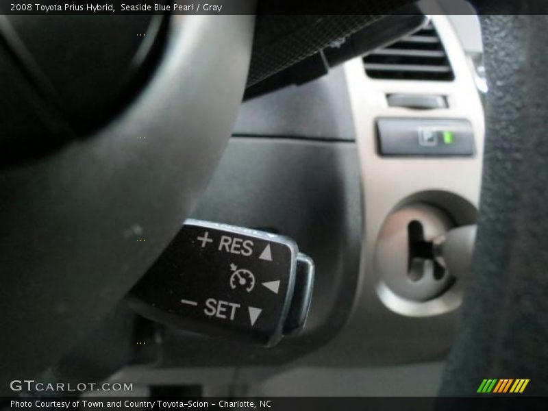 Seaside Blue Pearl / Gray 2008 Toyota Prius Hybrid