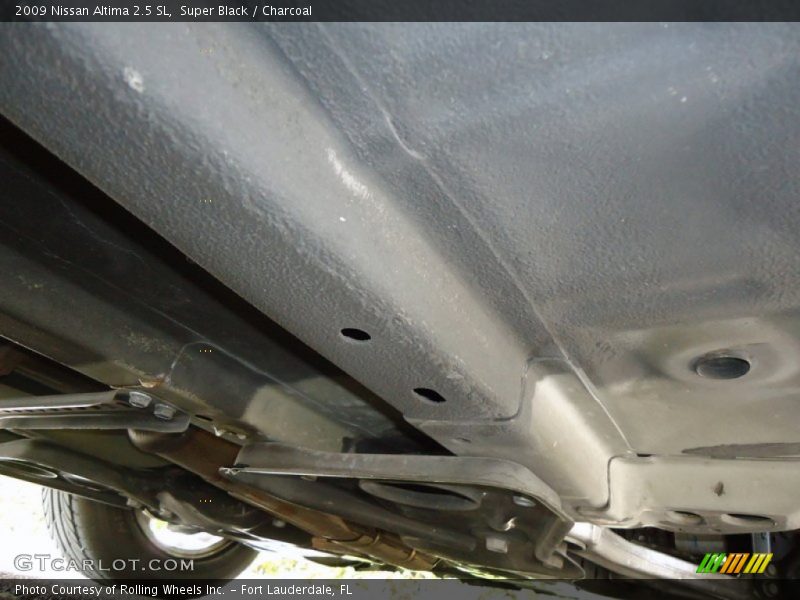Super Black / Charcoal 2009 Nissan Altima 2.5 SL