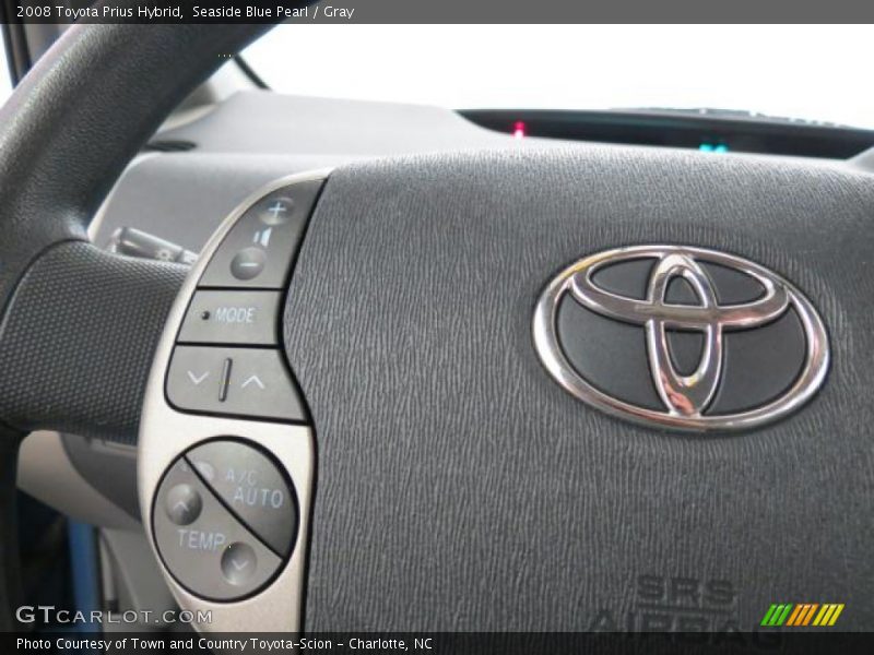 Seaside Blue Pearl / Gray 2008 Toyota Prius Hybrid