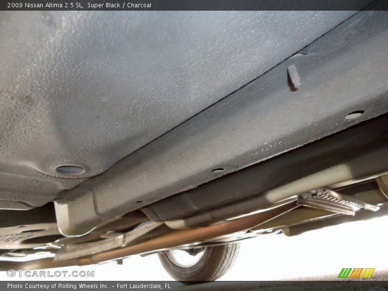 Super Black / Charcoal 2009 Nissan Altima 2.5 SL