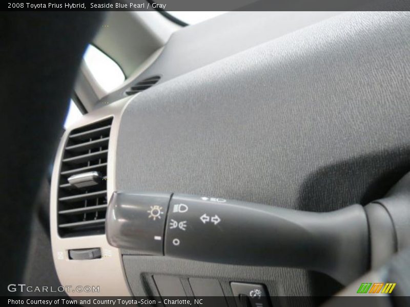 Seaside Blue Pearl / Gray 2008 Toyota Prius Hybrid