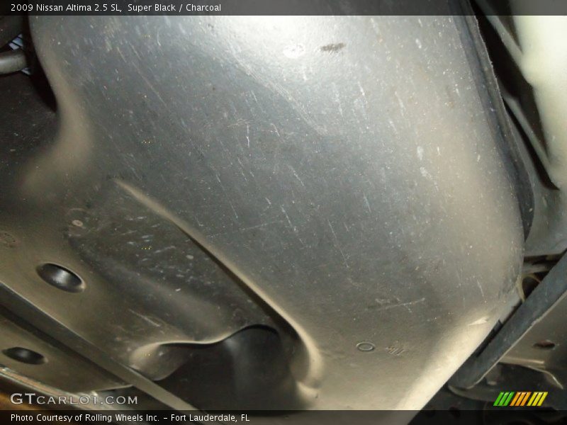 Super Black / Charcoal 2009 Nissan Altima 2.5 SL